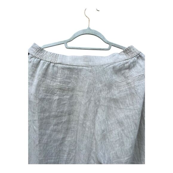 Anthropologie Sovere Instance Linen Pants wide leg size 14 XL - Picture 8 of 10